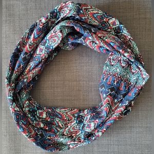 Vintage Pattern Infinity Scarf